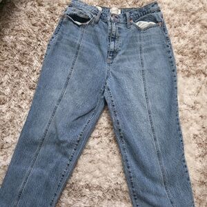Universal Thread Women's Straight Leg Blue Jeans